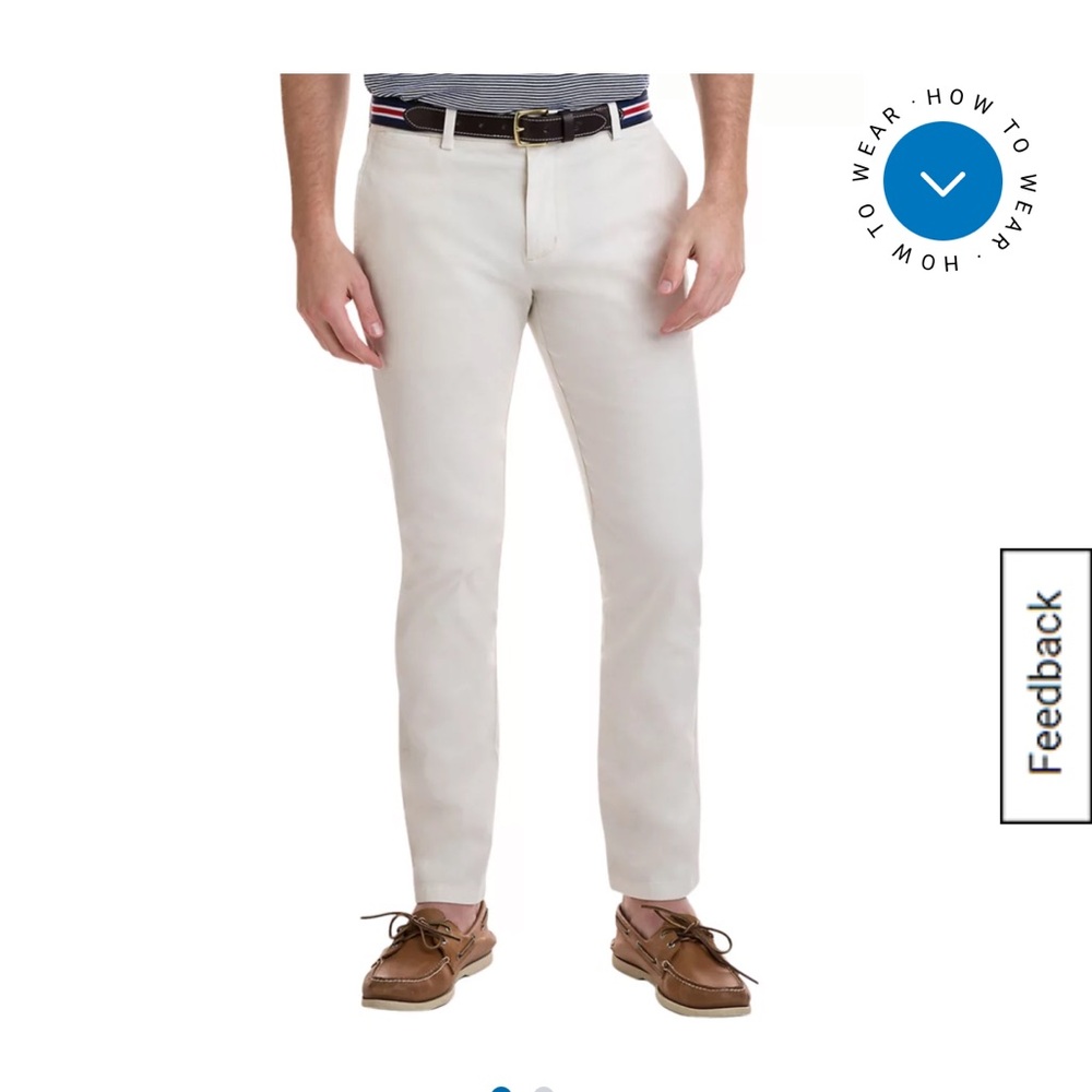 Vineyard Vines khaki Men Breaker Pants 35 x 32